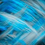 Dynamic energy lines in blue